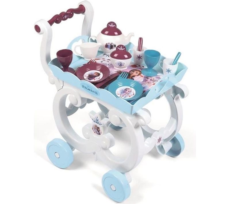 Desserte XL La Reine Des Neiges 2 – 17 Accessoires, Plateau Amovible