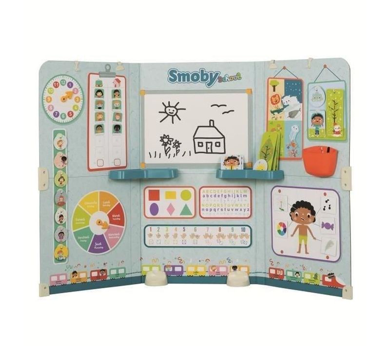 Panneau Scolaire Pliable – Tableau D'activités Éducatif Dès 3 Ans