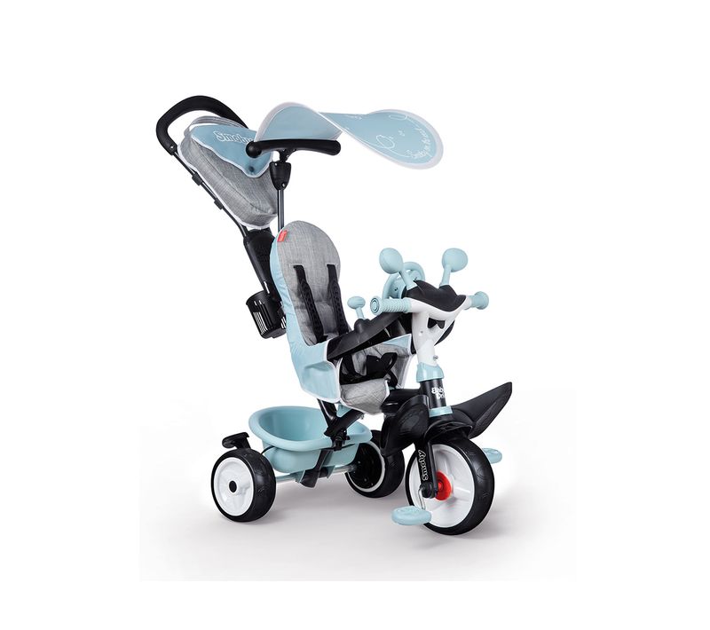 Tricycle Enfant Baby Driver Plus Bleu + Ombrelle