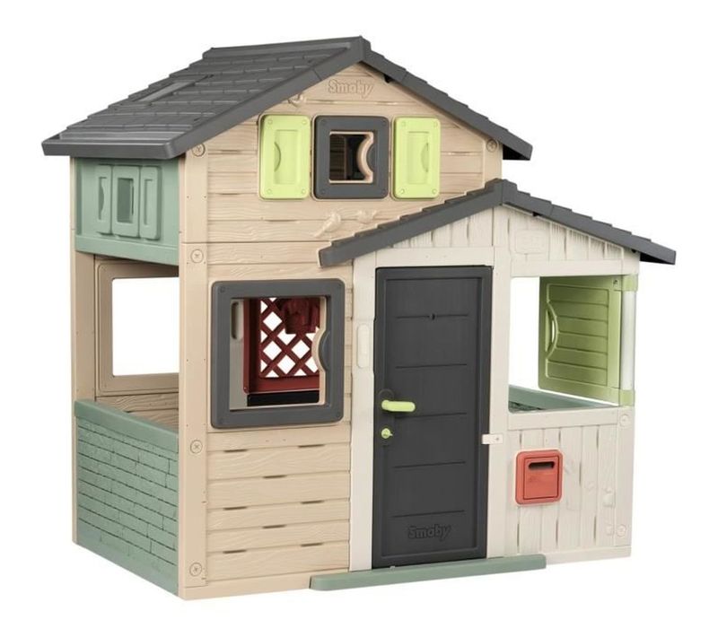 Maison De Jeu Friends House Evo - 162 Cm, Plastique Recyclé, Anti-uv