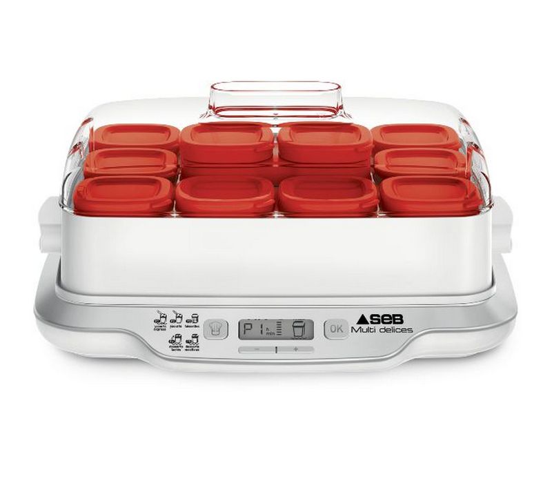 Yaourtière YG661500 MULTIDELICES EXPRESS rouge