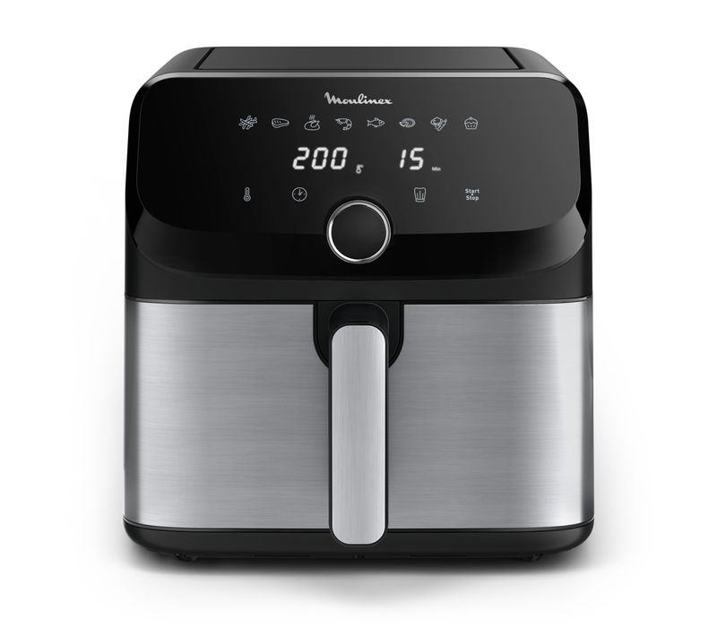 Friteuse Sans Huile Easy Fry Mega Ez855d 2020wW Acier Inoxydable