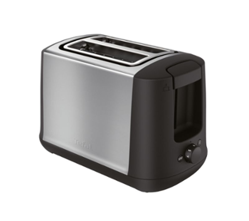 Grille Pain Tt340830 2 Fentes Noir, Acier Inoxydable 850 W