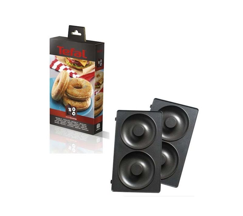 Plaque Bagel Par 2  Xa801612 Pour Appareil À Croque Monsieur Tefal Snack Collection, Snack Tim [...]