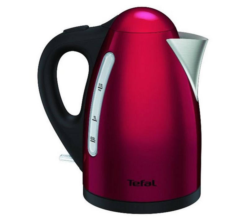 Bouilloire Sans Fil 1.7l 2400w Rouge Ki110511