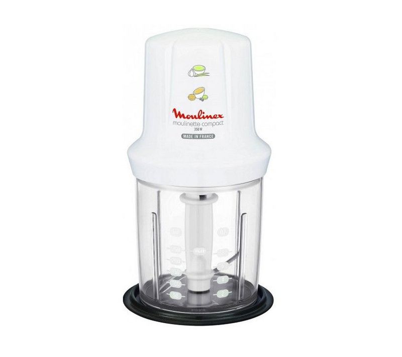 Mini-hachoir 600ml 350w Blanc - Dj305110