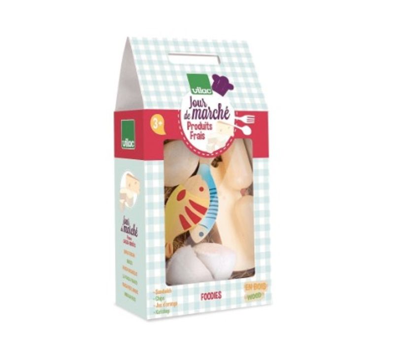 Set De Produits Frais Jour De Marche