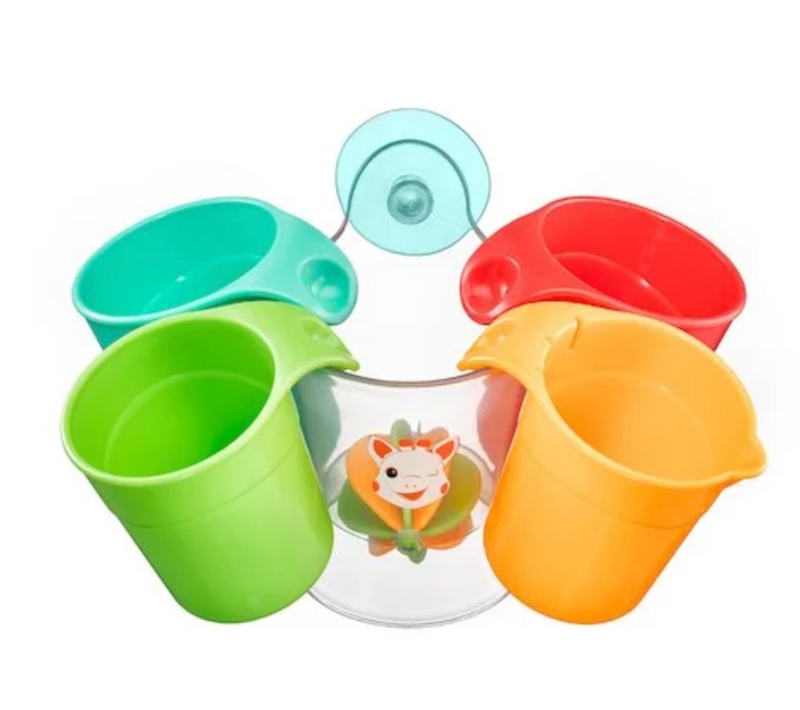 Sophie La Girafe Gobelets Rigol'eau