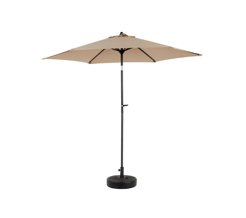 Parasol D'extérieur Double Face De 4,5 M, Grand Format, Avec Manivelle, Kaki