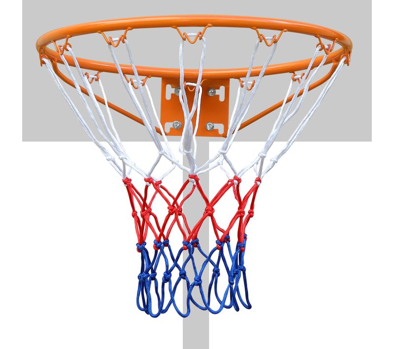 Panier De Basketball,avec Filet ,fixation Murale Pour Adultes Et Enfants,orange