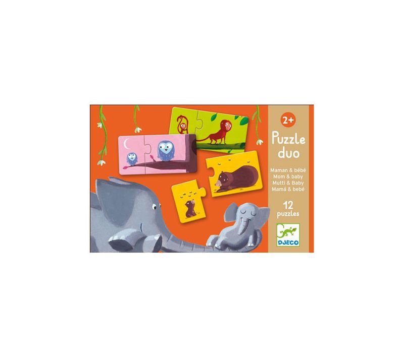 Puzzle Duo  Maman Et Bébé
