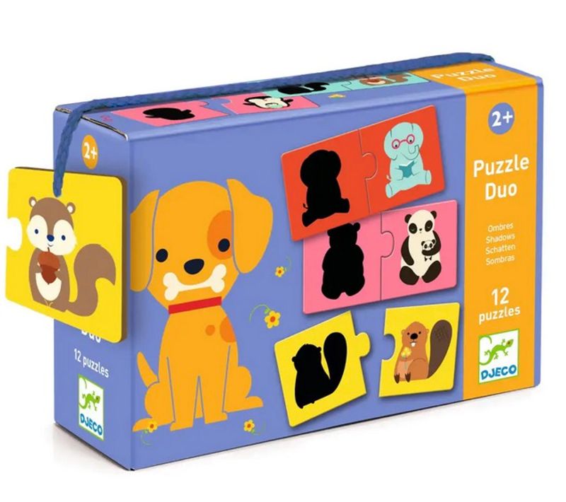 Puzzle Duo Les Ombres 2 Ans