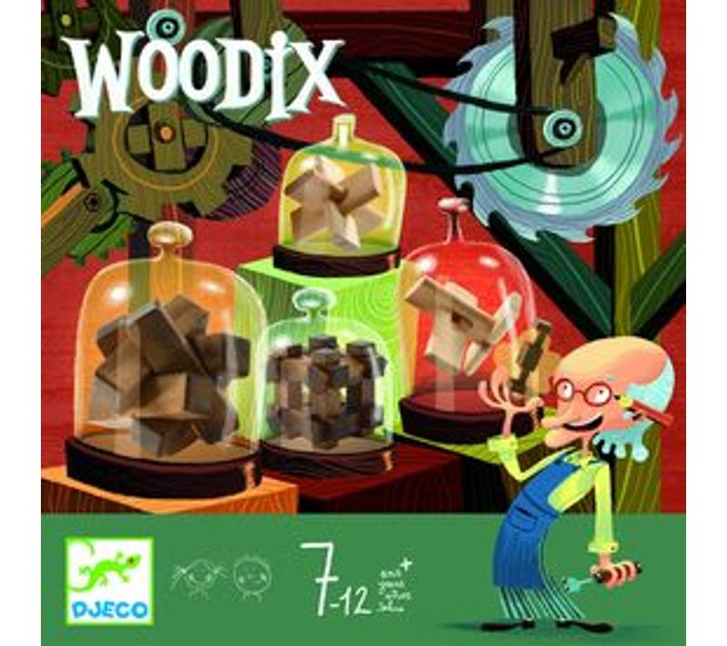 Casse Tete En Bois Woodix