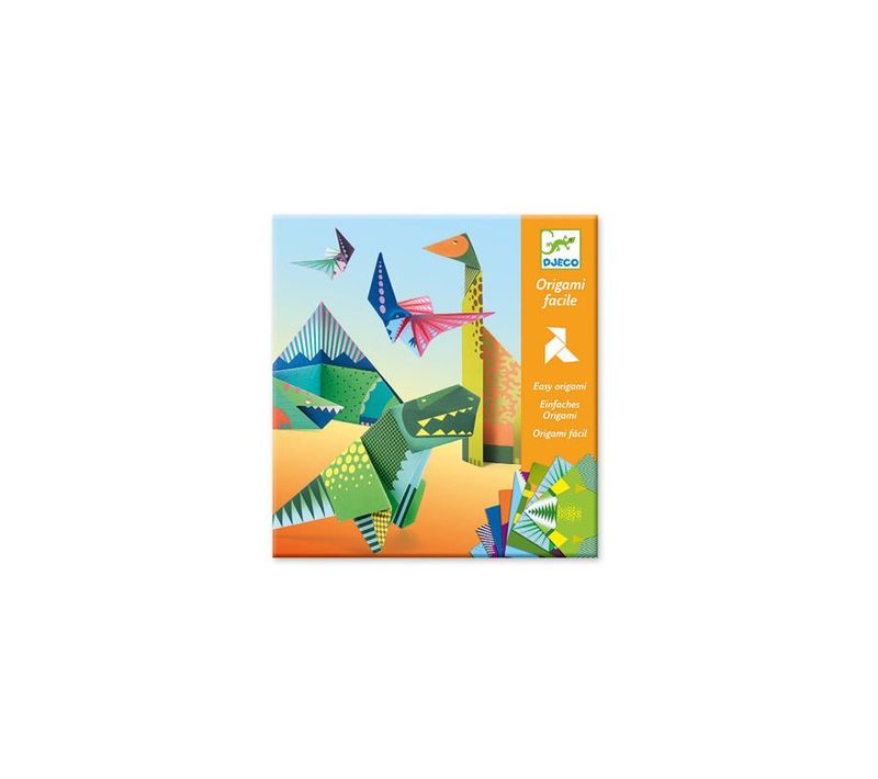 Jeu Créatif Origami Facile Dinosaures