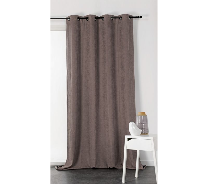 Rideau Alaska Isolant Et 100 % Occultant - 140x260 Cm - Taupe