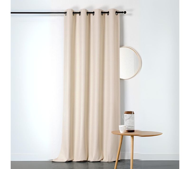 Rideau Obscurcissant Et Isolant Boreal - 140x260 Cm - Ecru