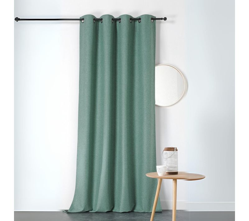 Rideau Obscurcissant Et Isolant Boreal - 140x260 Cm - Vert D'eau