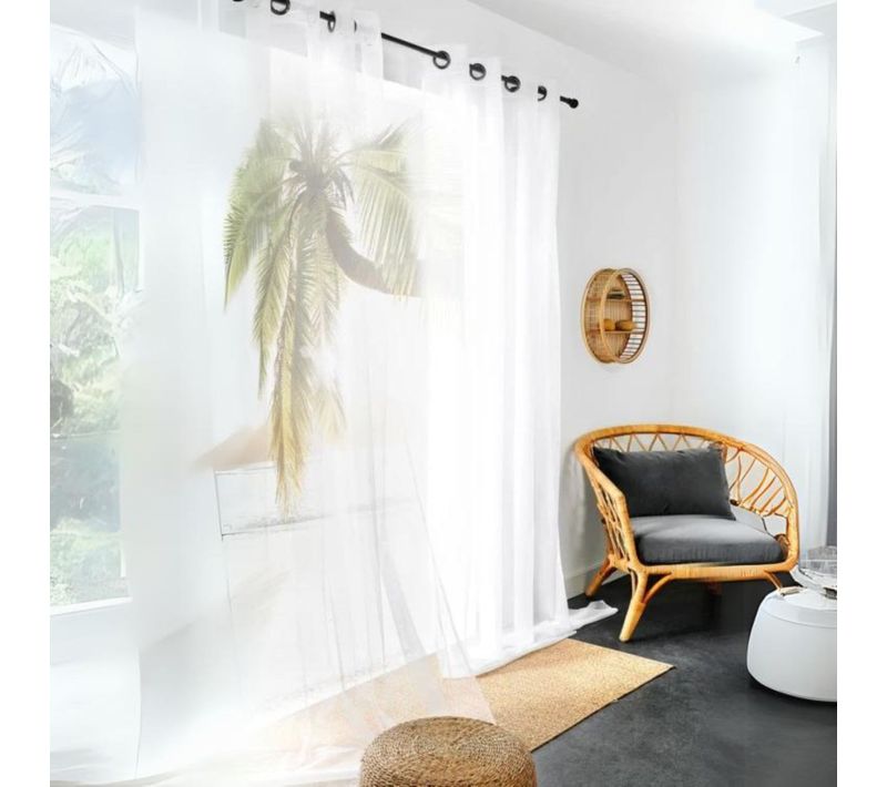 Voilage Stop Moustique Tissage Serré - 300x260 Cm - Blanc