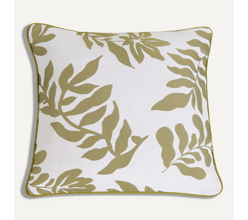 Coussin Feuillage Style Henri Matisse - 45x45 Cm - Vert