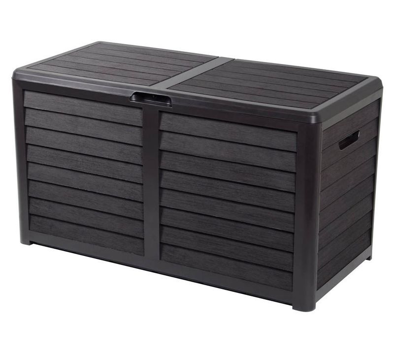 Coffre Jardin Baya - 117 X 54 X 65 Cm - Gris Anthracite