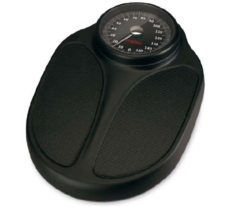 Pèse-personne Mécanique 160kg/500g Noir - 13016