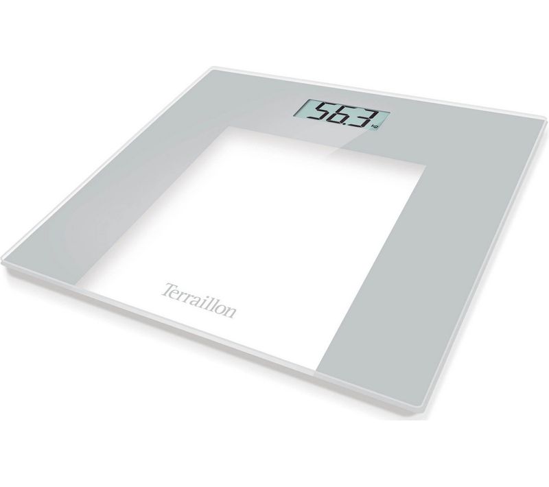 Pèse-personne Électronique 150kg/100g Verre/gris - Beg47010gl