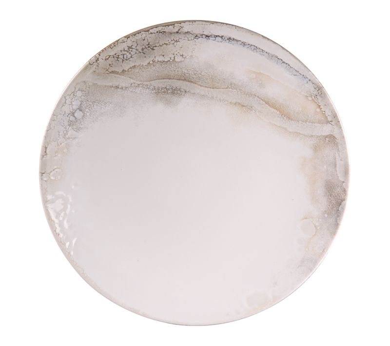 Assiette Plate Mojave 27 Cm (lot De 6) En Grès