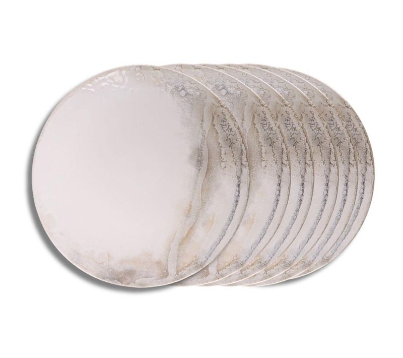 Assiette à Dessert Mojave 21 Cm (lot De 6) En Grès