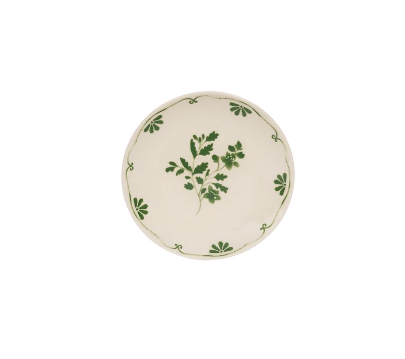 Assiette à Dessert Appoline Verte 21 Cm (lot De 6) En Grès