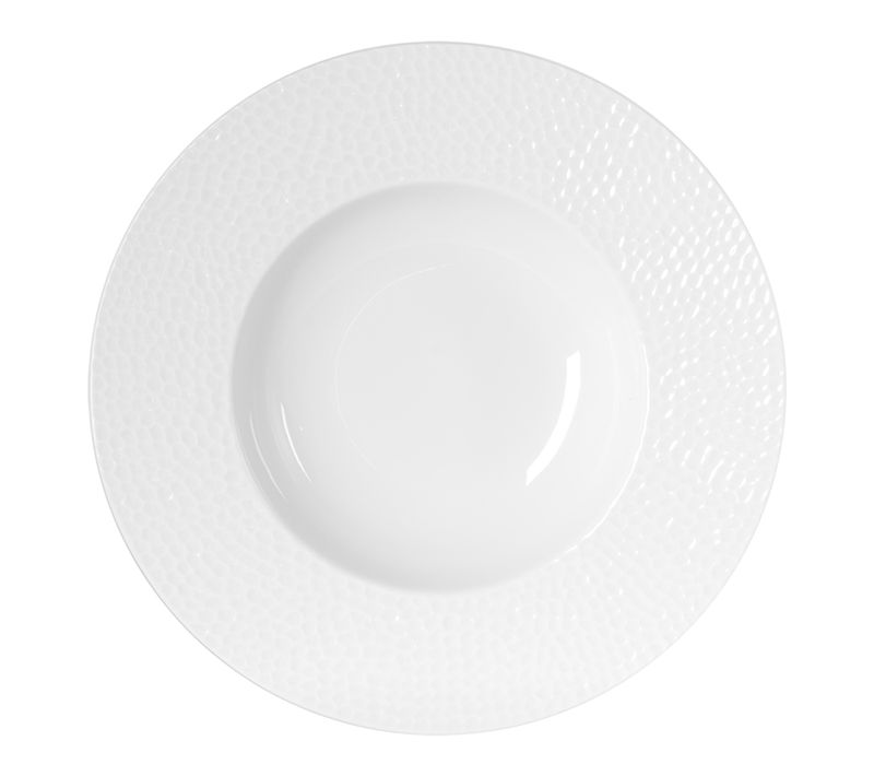 Assiette Creuse Louna 23 Cm (lot De 6) En Porcelaine