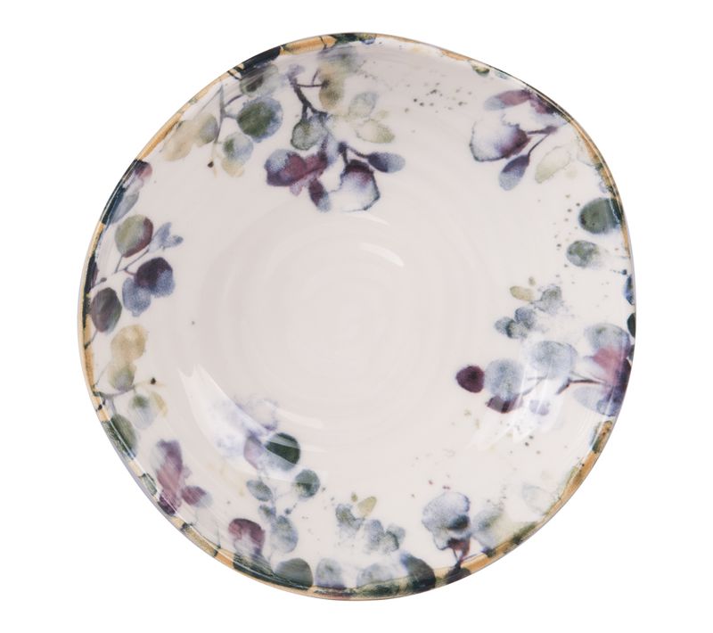Assiette Creuse Garden 19 Cm (lot De 6) En Faience