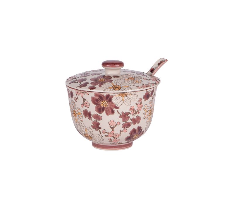 Bol à Soupe Avec Cuillère Kiyo 60 Cl En Grès