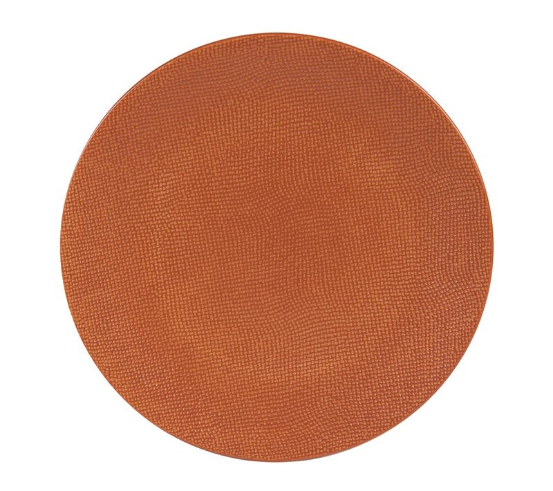 Assiette De Presentation Vésuvio Terra 31 Cm En Grès