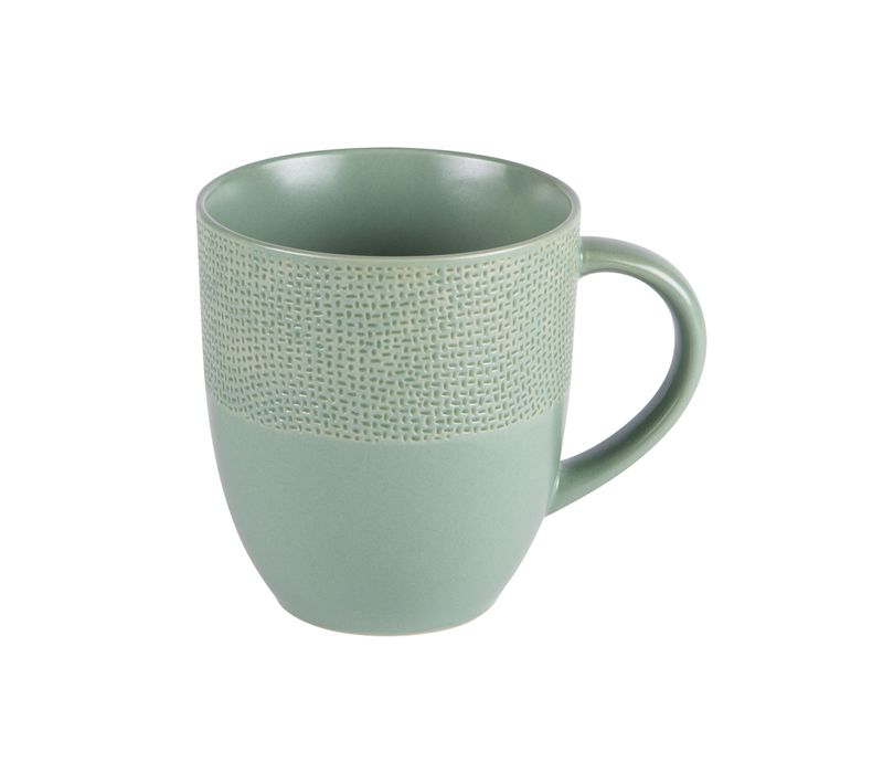 Mug 30 Cl Vésuvio Sauge (lot De 6) En Grès