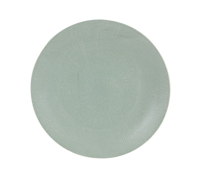 Assiette De Présentation Vésuvio Sauge 31 Cm En Grès