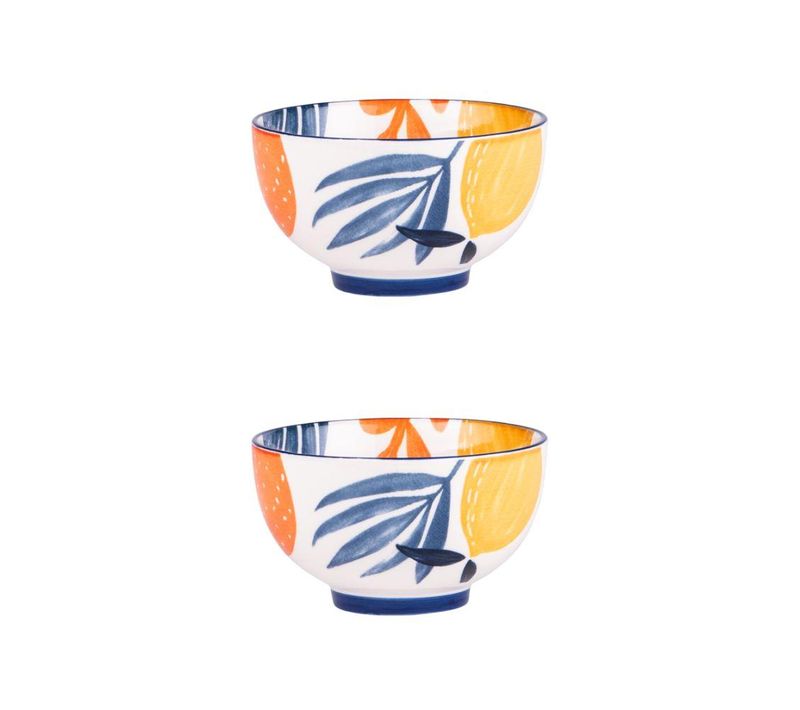 Bol Sicilia 13 Cm (lot De 2) En Grès