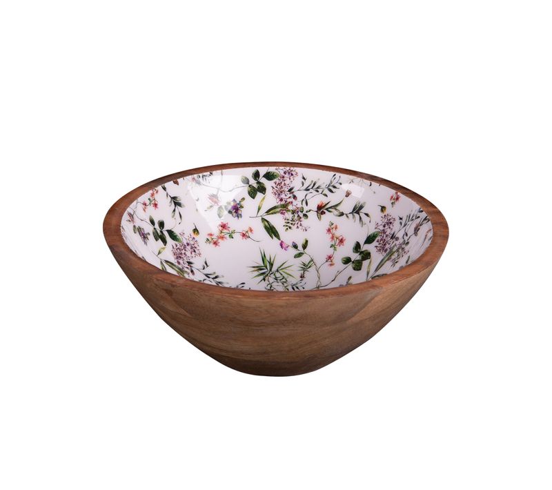 Coupelle Champêtre En Manguier 18 Cm En Bois De Manguier