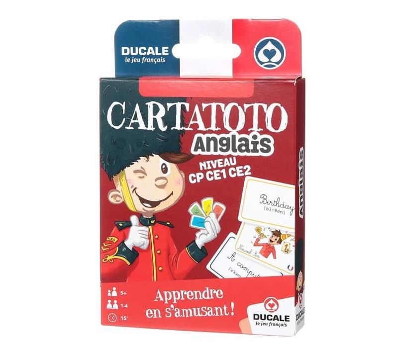Le Jeu Francais : Cartatoto Anglais
