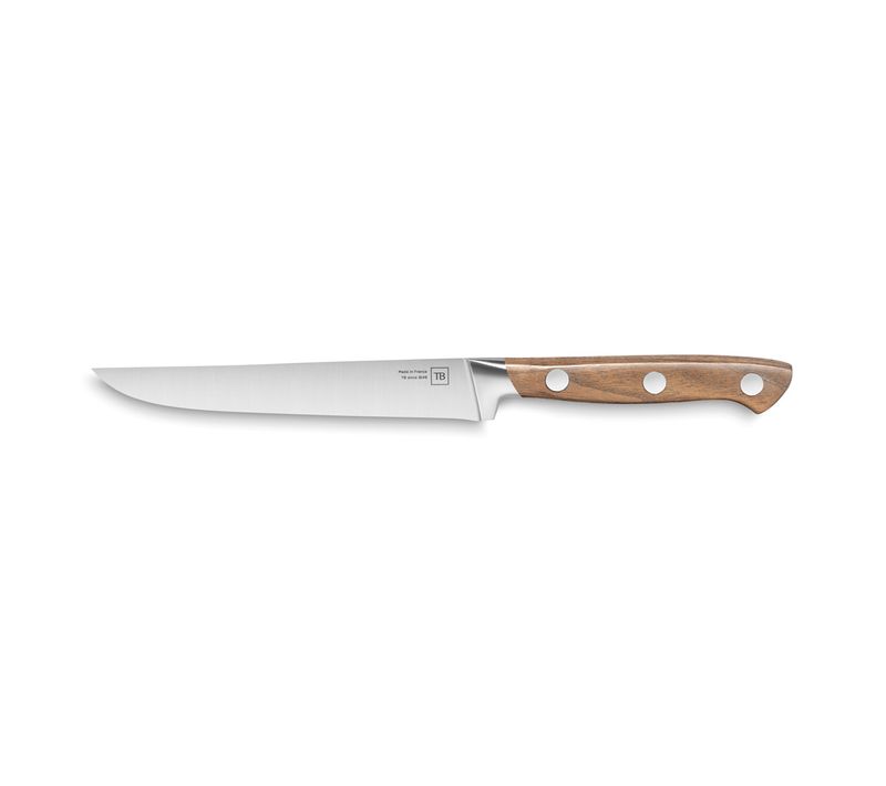 Couteau à Steak Georges En Bois 12 Cm En Acier Inoxydable (inox)