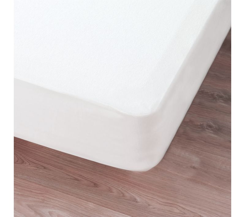 Protège Matelas Douceur Palace 140 X 190 Cm Blanc