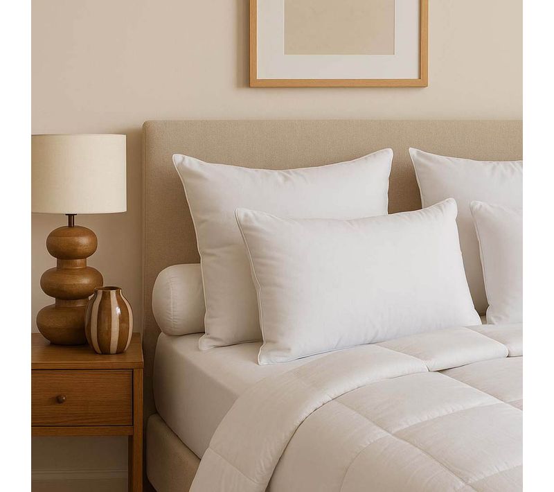Oreiller Tranquility - Ferme 65 X 65 Cm Blanc