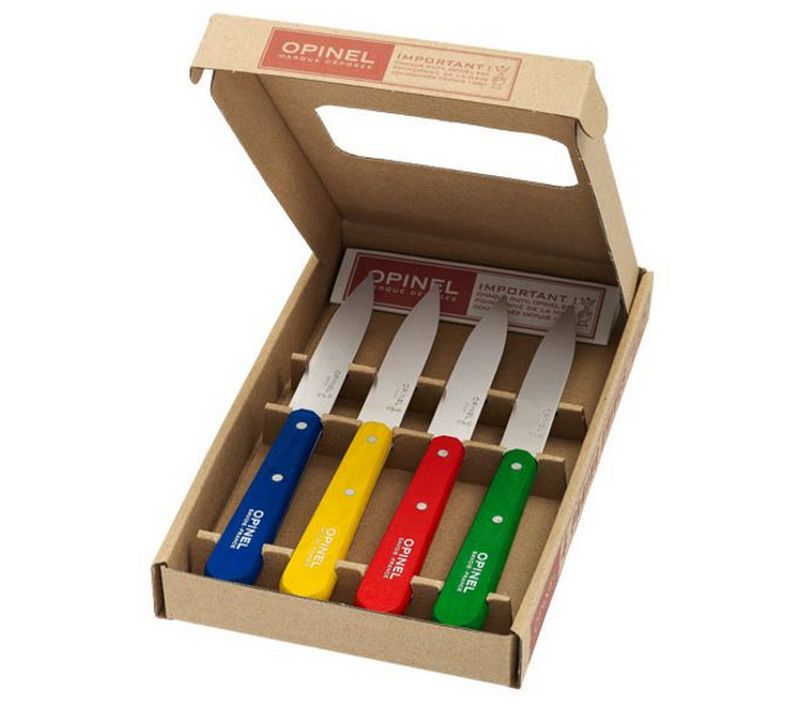 Set De 4 Couteaux D'office Assortis - 001233
