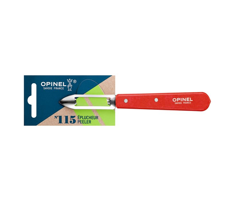 Eplucheur N°115 Rouge Paysage En Bois