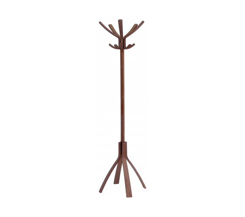 Porte Manteau Café Bois Fonçé