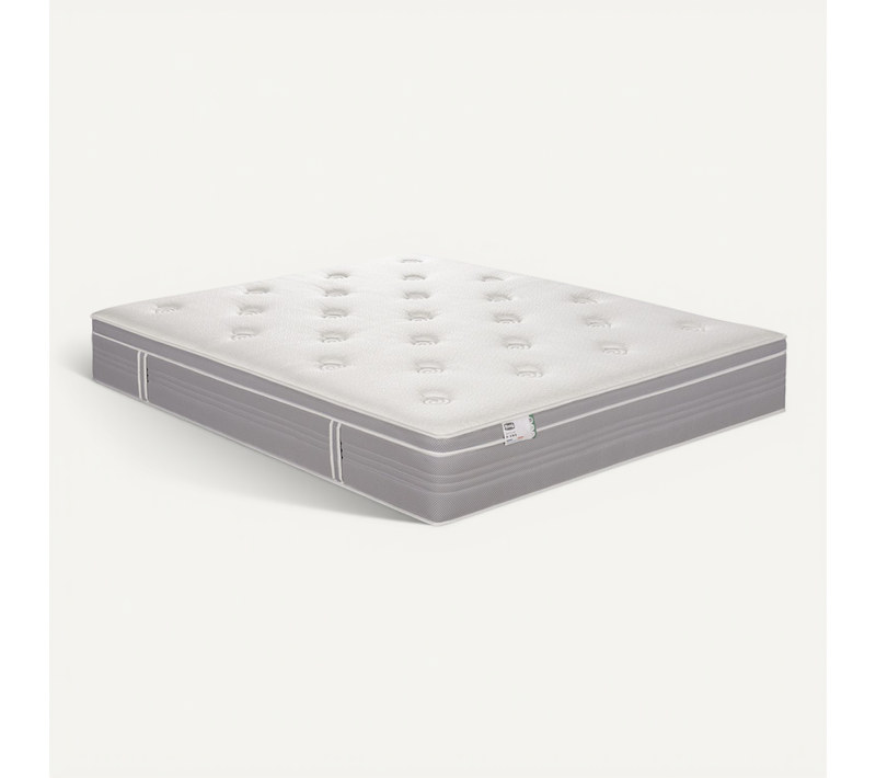 Matelas Ressort Ensachés 160x200 cm L'ELEGANT, Ferme, Epaisseur 30 cm
