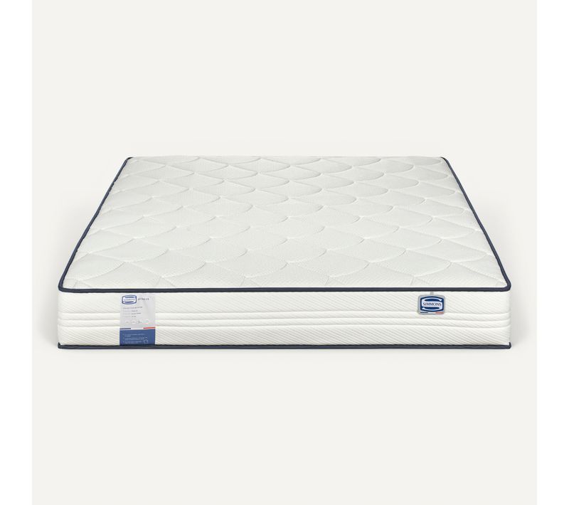 Matelas ressorts 140x190 cm avec mémoire de forme FITNESS ép.24 cm