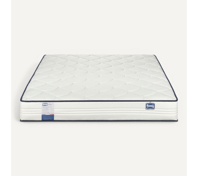 Matelas ressorts 160x200 cm avec mémoire de forme FITNESS ép.24 cm