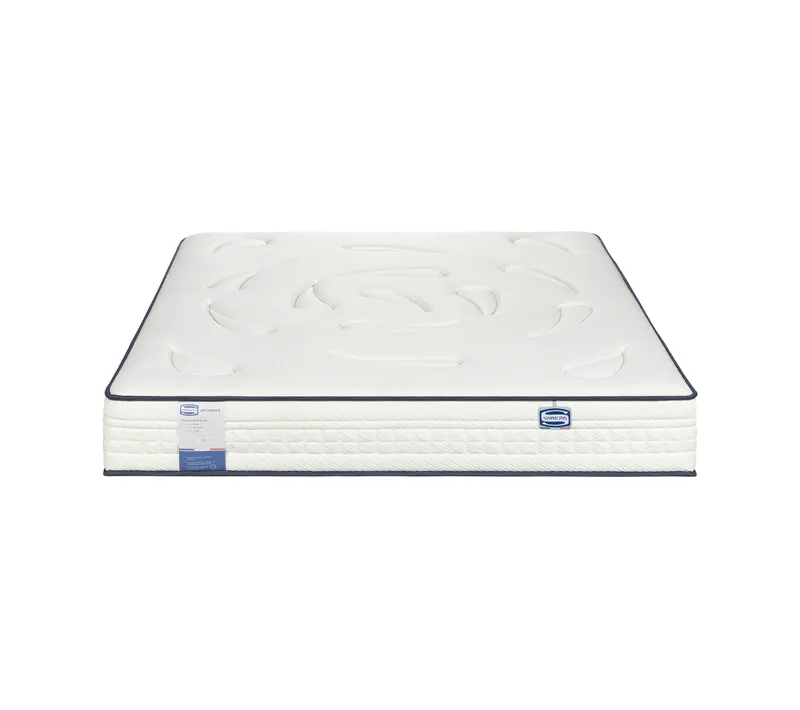 Matelas ressorts 140x190 cm avec latex INFLUENCE ép.26 cm