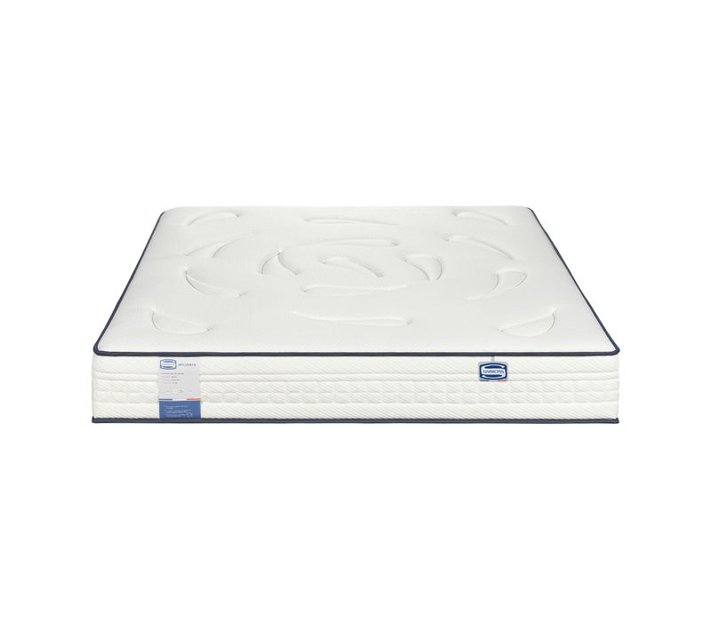 Matelas ressorts 160x200 cm avec latex INFLUENCE ép.26 cm