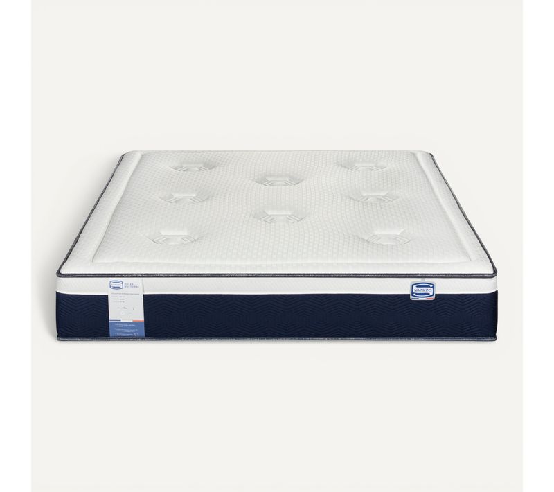 Matelas hybride 140x200 cm avec latex ROSEE NOCTURNE ép.27 cm